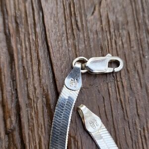 Herringbone Sterling Necklace